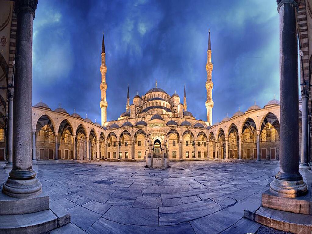Udhetim ne Stamboll Blue Mosque